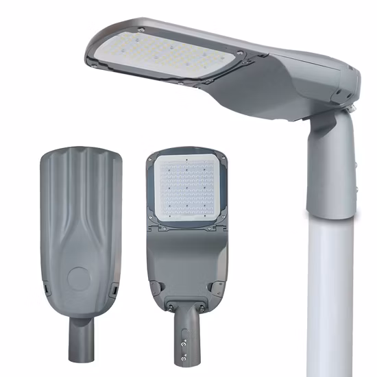 RoHS IP66 CE CB TM21 Certified Adjustable LED Street Light 50W 80W 100W 150W 200W Street Lamp Outdoor Light Smart Control with Remote Control System
